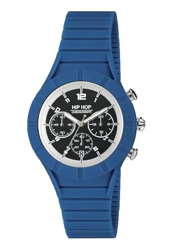 Hip Hop Master HWU0807 orologio uomo silicone cronografo