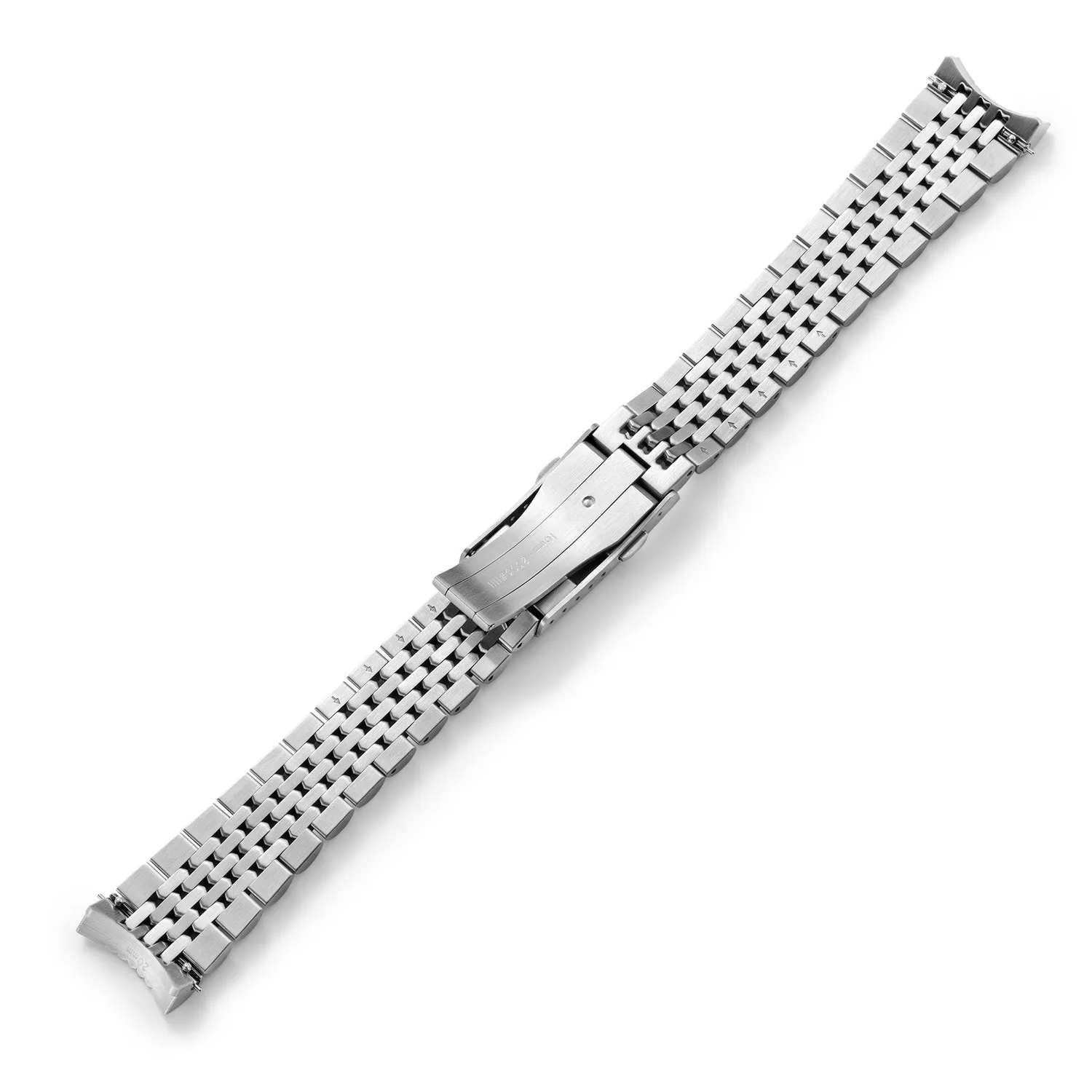 H.G.P. 844 bracciale chicchi di riso acciaio 20-16 mm