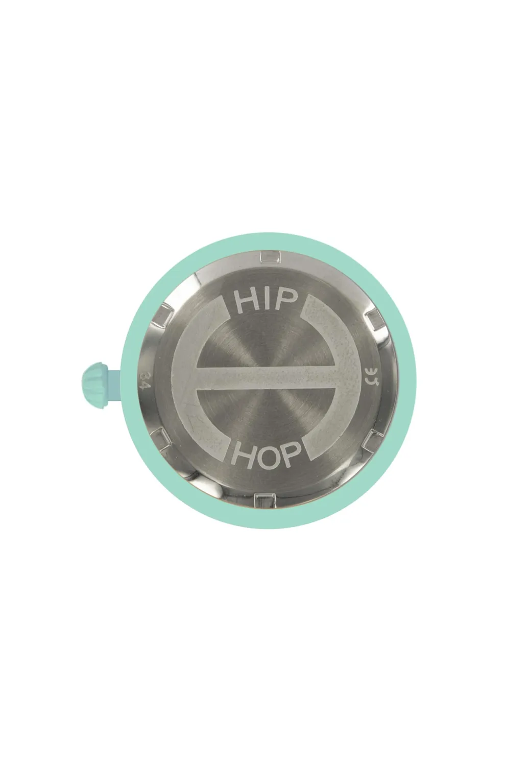 Hip Hop Hero.Dot Solar orologio donna verde acqua 33mm