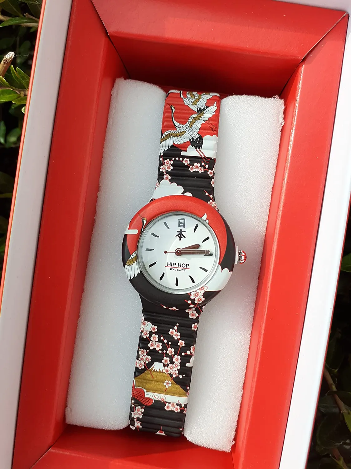 Hip Hop I Love Japan Omamori orologio donna silicone