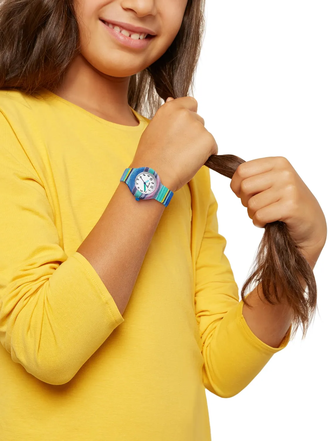 Hip Hop La Methode HWU1183 orologio bambino bianco silicone