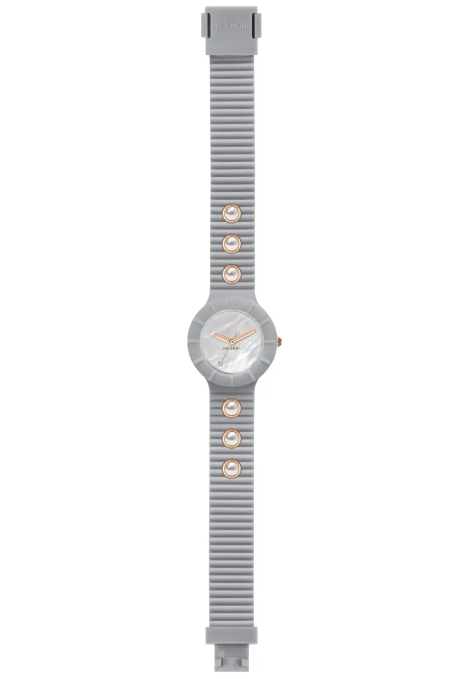 Hip Hop Hero 32 HWU0491 orologio donna silicone grigio perla