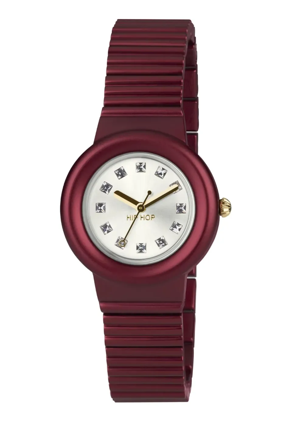 Hip Hop Hero 32 orologio donna aluminium bracciale plastica