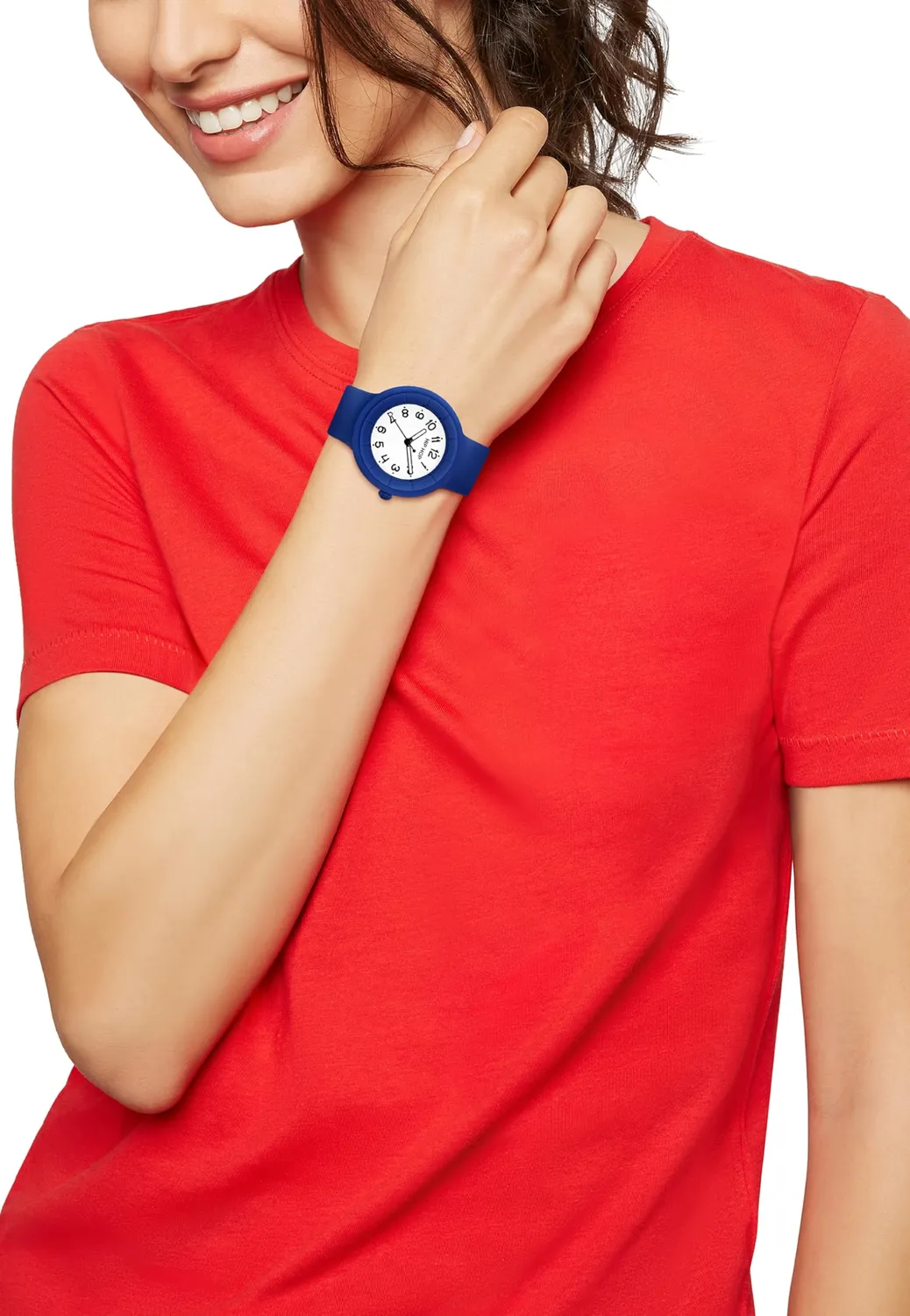 Hip Hop Hero.Dot Ocean Blue orologio donna blu