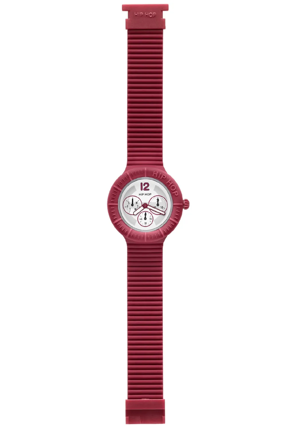 Hip Hop X Man HWU0175 orologio uomo bianco blu silicone