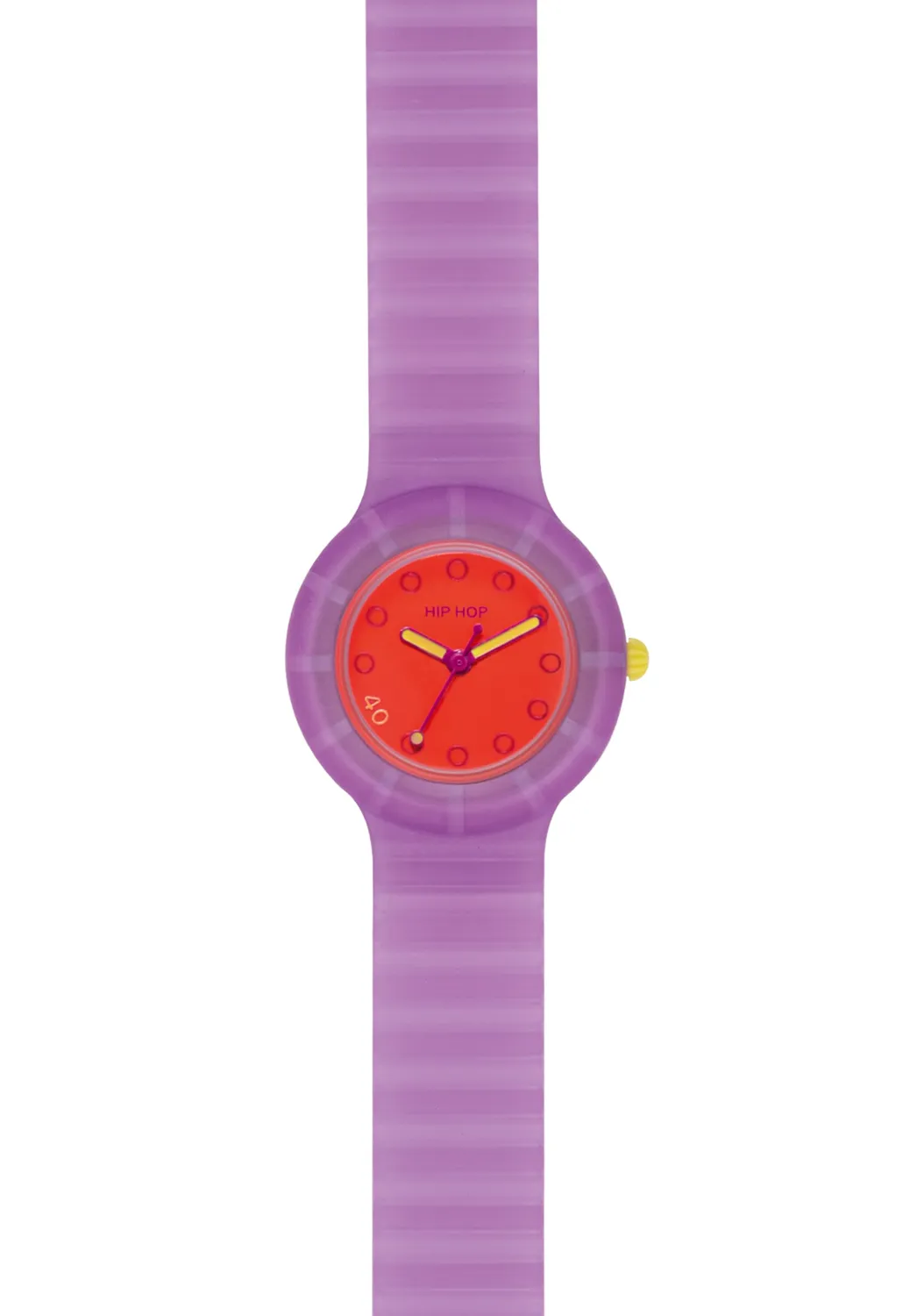Hip Hop Hero.32 orologio donna viola 32 mm luminoso