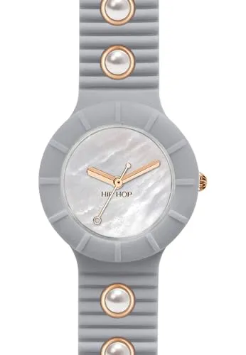 Hip Hop Hero 32 HWU0491 orologio donna silicone grigio perla