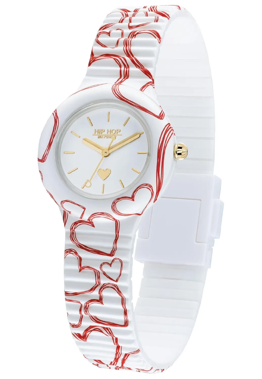 Hip Hop Hero 32 orologio donna silicone stampato