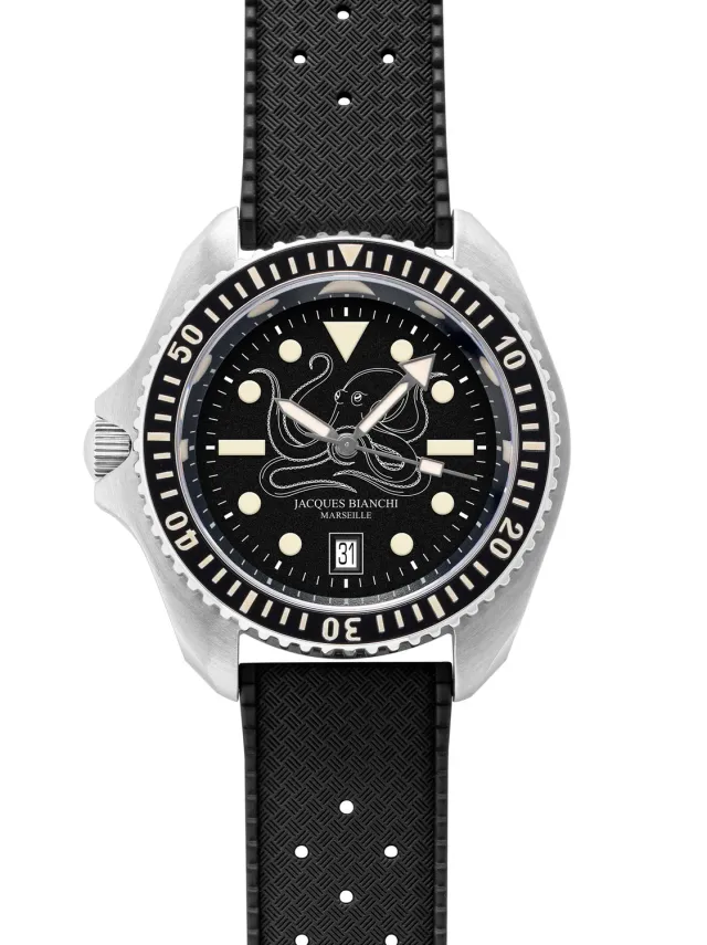 Jacques Bianchi JB200 Poulpro orologio automatico nero