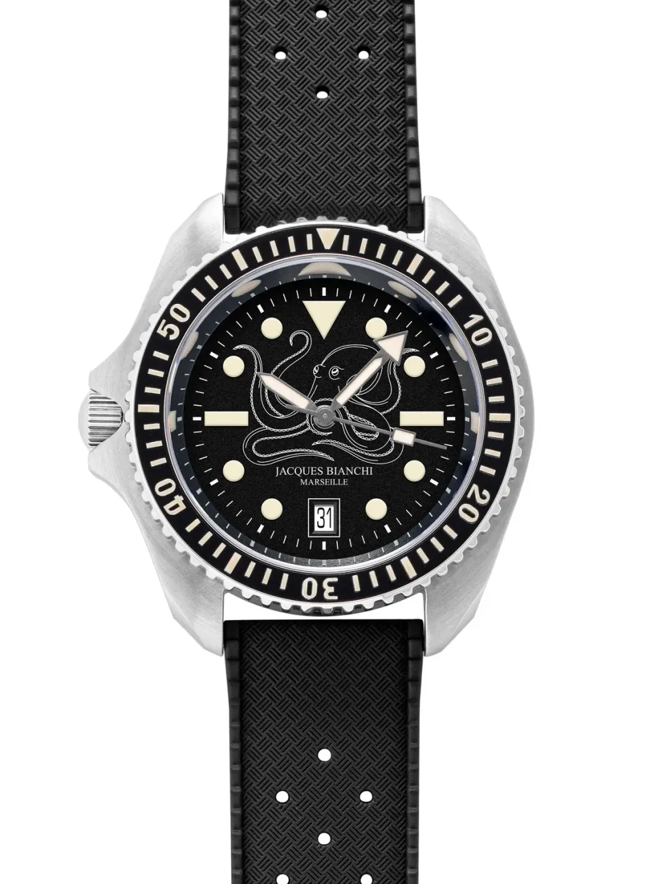 Jacques Bianchi JB200 Poulpro orologio automatico nero