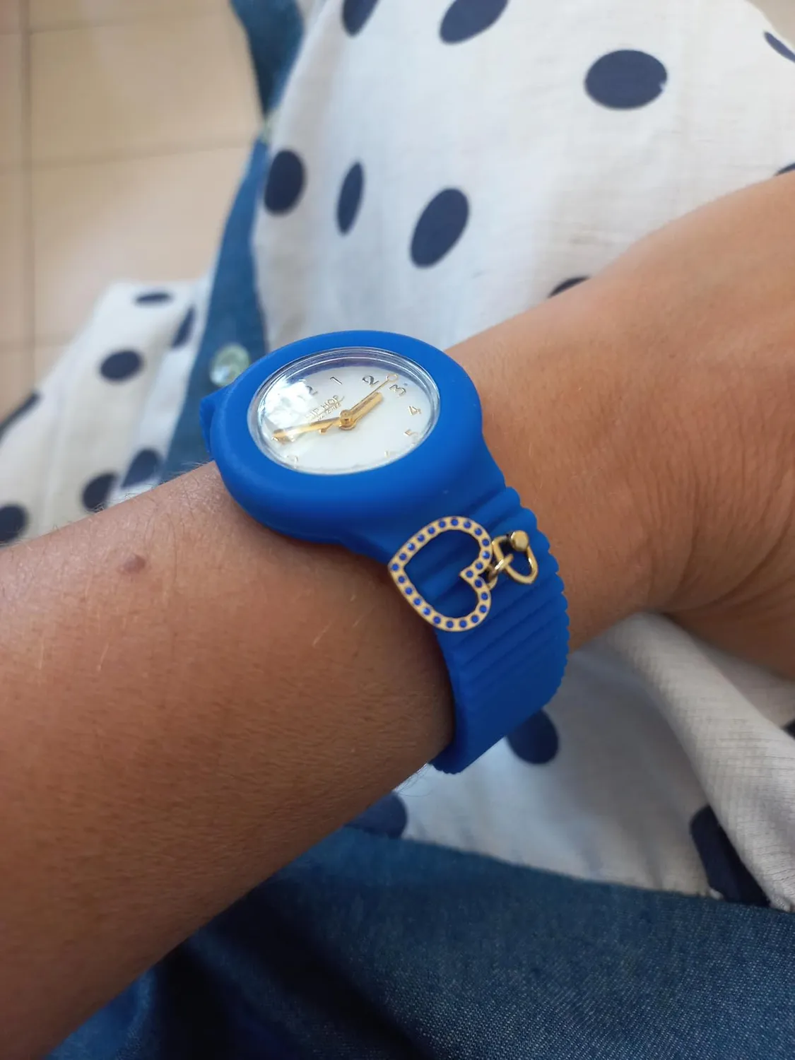 Hip Hop Dancing in the Light Royal Blu Orologio Donna Blu