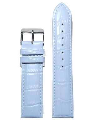 Ritmo Mundo 9101L cinturino pelle azzurro 23mm cocco