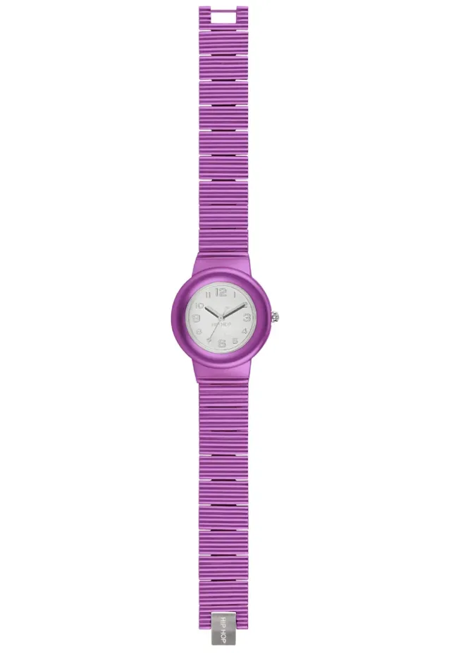 Hip Hop Hero 32 HWU0572 orologio donna alluminio viola