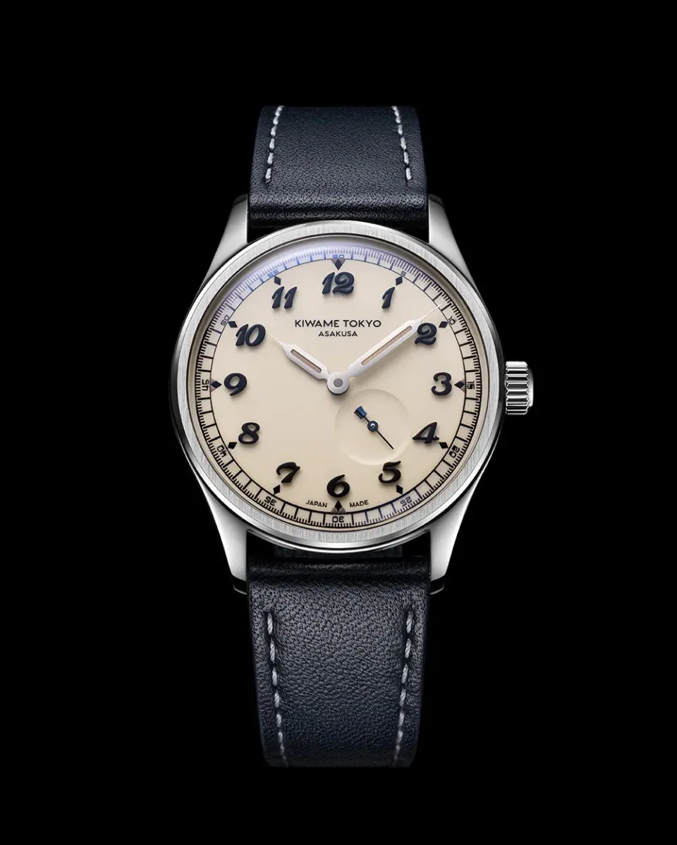 Kiwame Tokyo Kubo Usuki orologio da polso avorio