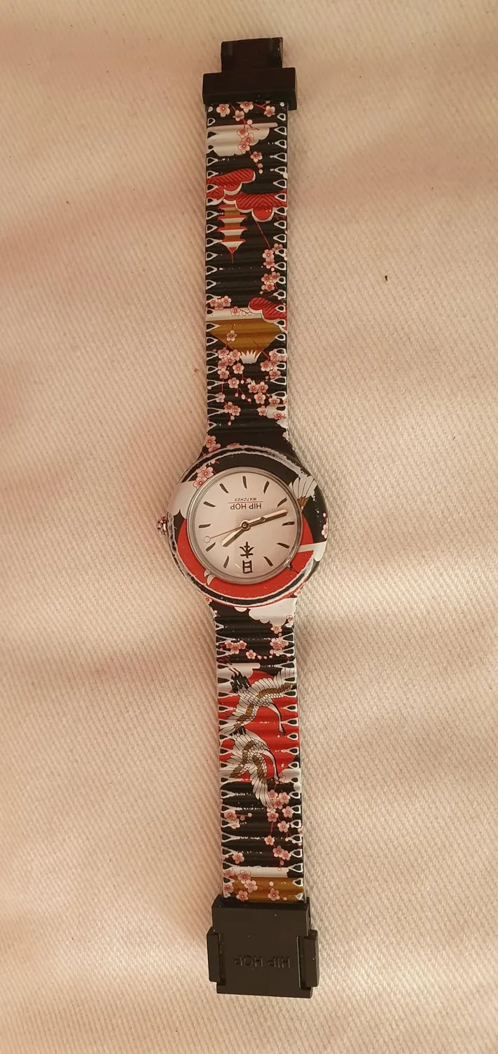 Hip Hop I Love Japan Omamori orologio donna silicone