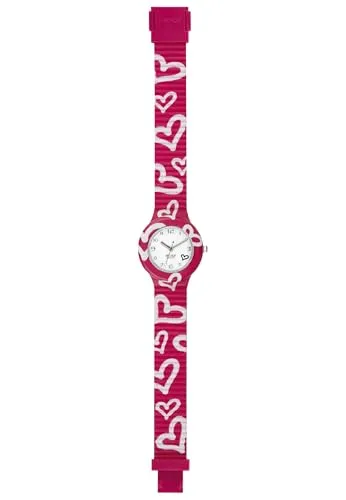 Hip Hop Be Loved orologio donna silicone nero cuori 32mm