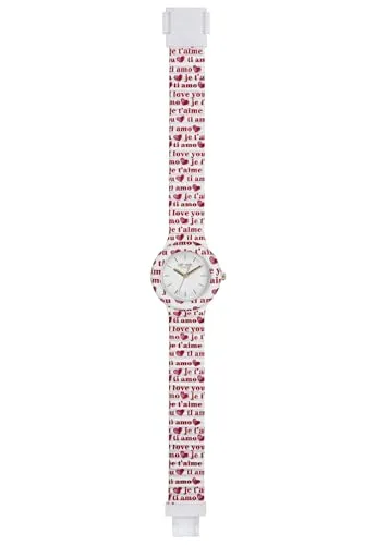 Hip Hop Solo Tempo Heart Love orologio donna bianco