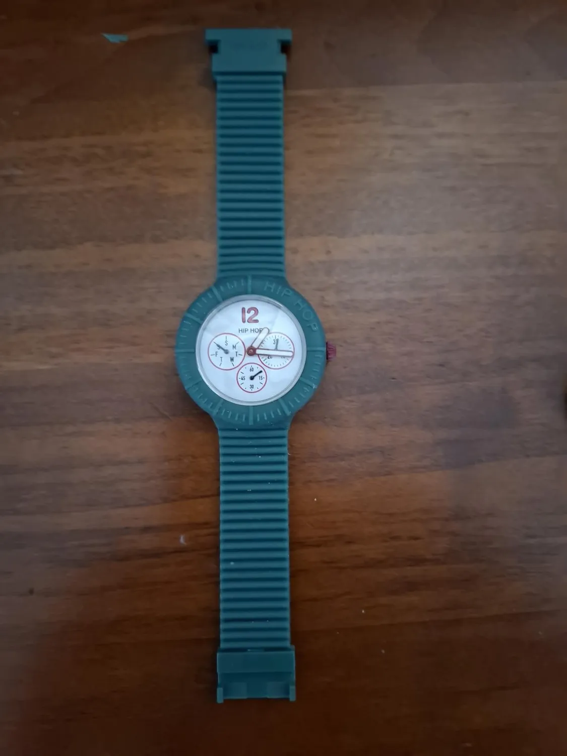 Hip Hop Master HWU0173 orologio uomo silicone verde