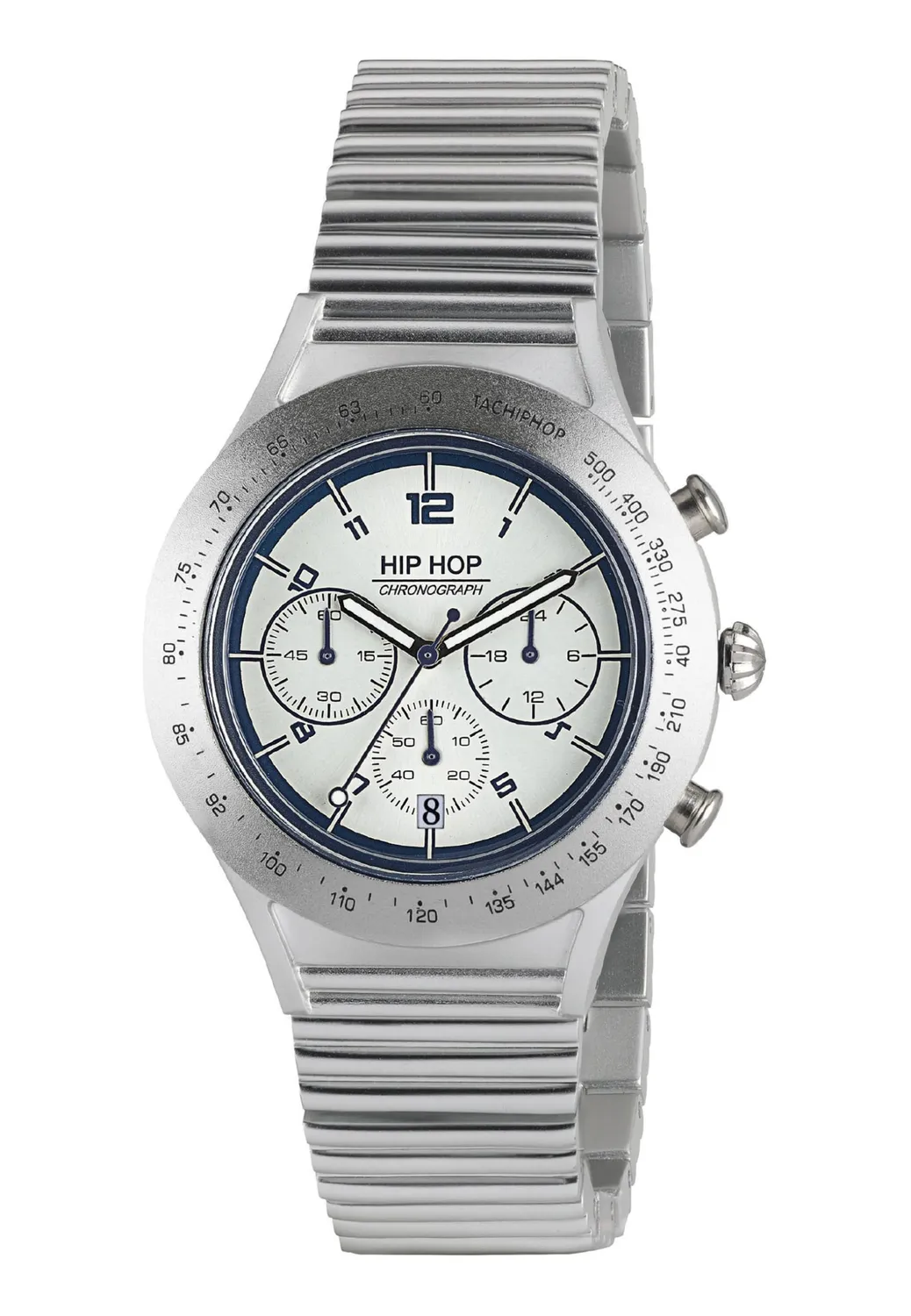 Hip Hop X Man HWU0730 orologio uomo alluminio bianco 42 mm