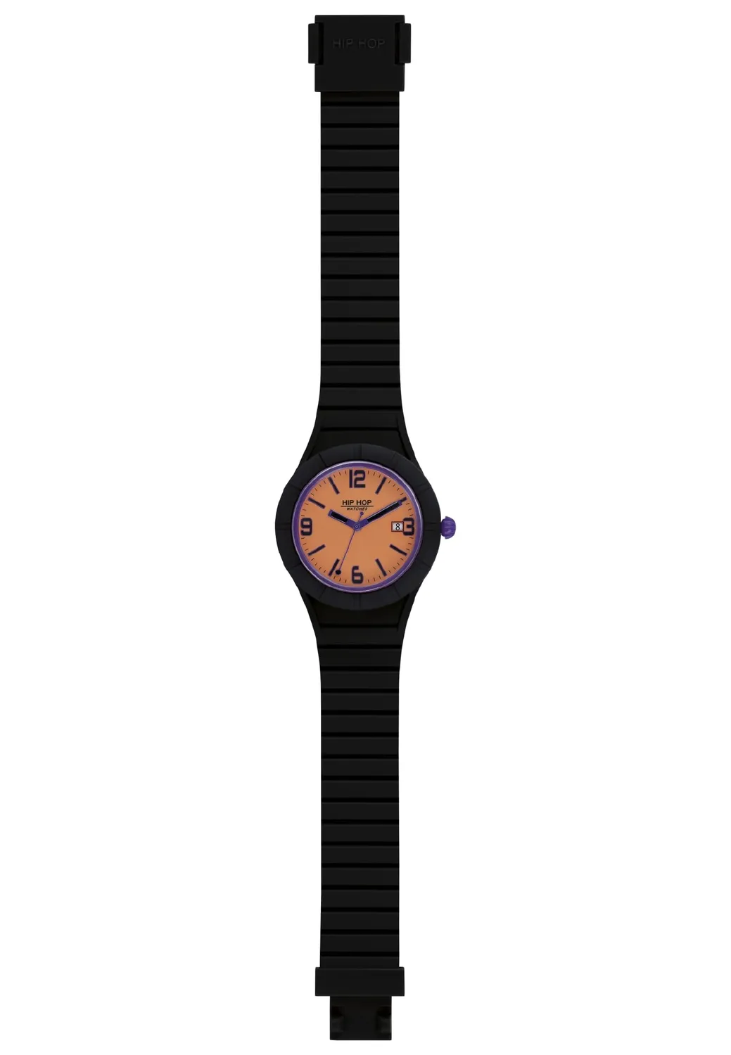 Hip Hop X Man Orologio Uomo Silicone Blu 42 mm