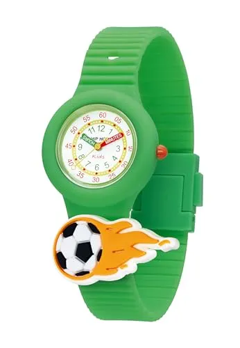 Hip Hop Pintastic HWU1318 orologio bambini verde silicone