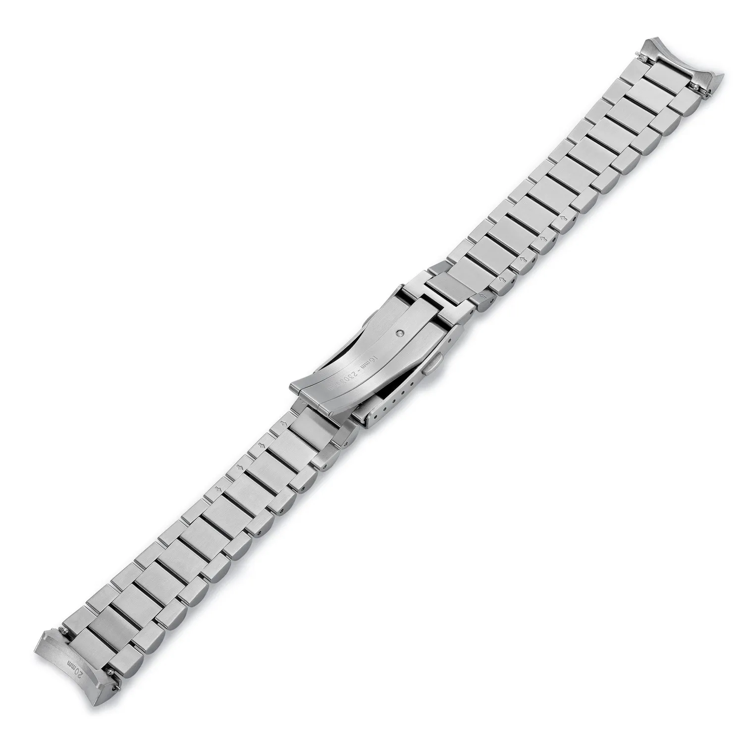 H.G.P. NSA 844 bracciale acciaio 20 mm spazzolato