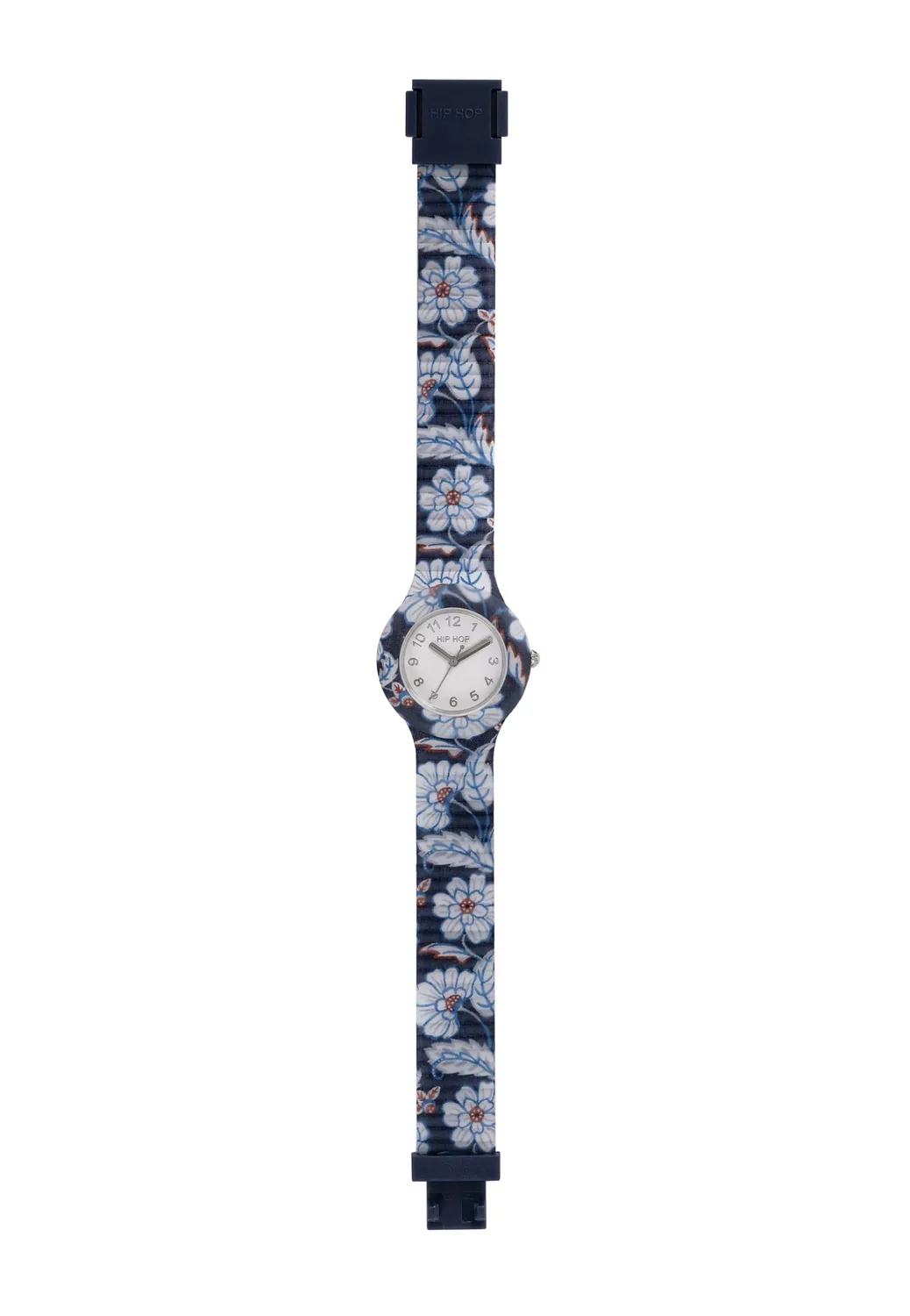 Hip Hop Winter Blossom orologio donna silicone fiori