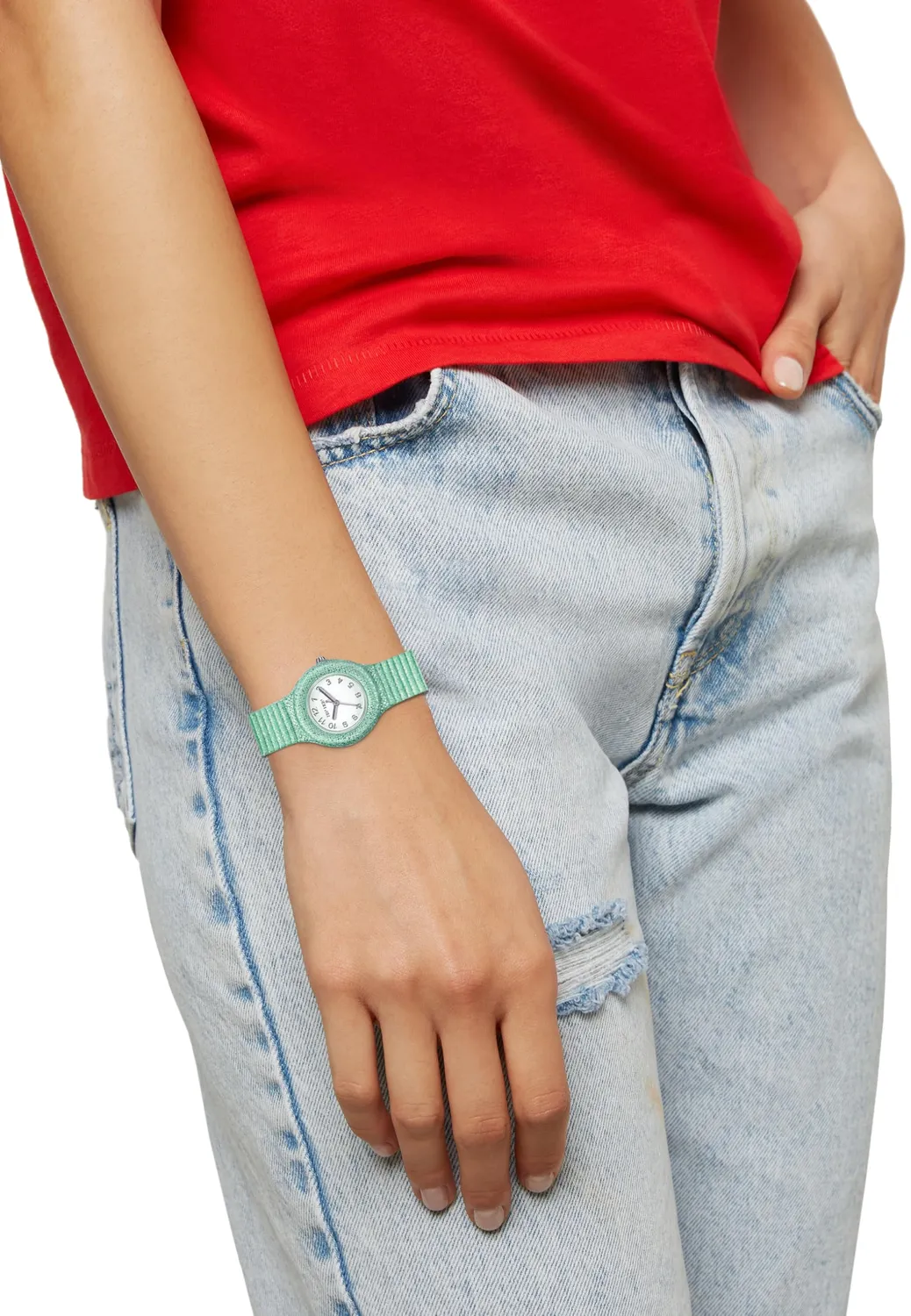 Hip Hop Shimmer Crush orologio donna lurex 32 mm