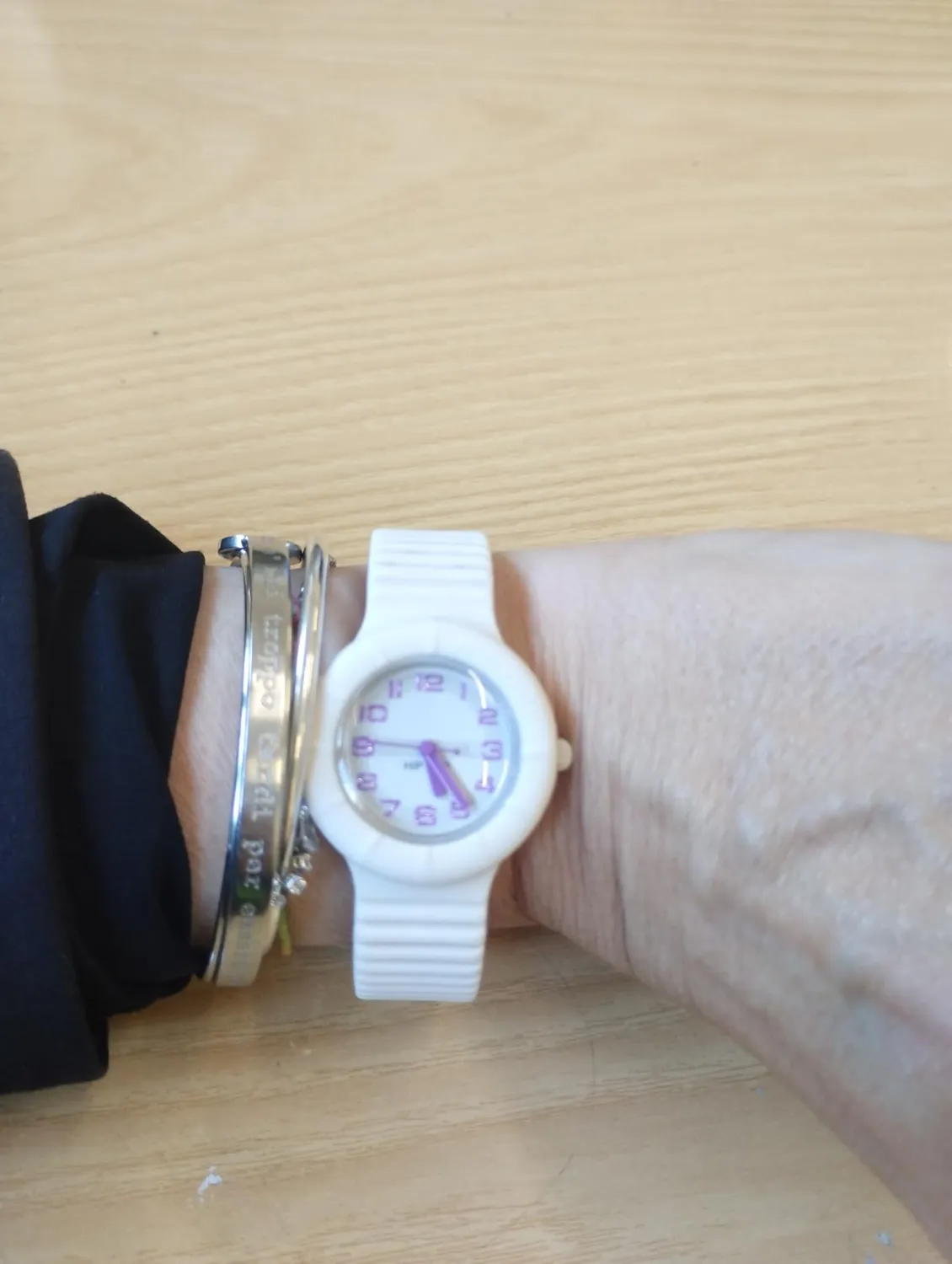 Hip Hop Hero 32 orologio donna blu silicone 32 mm