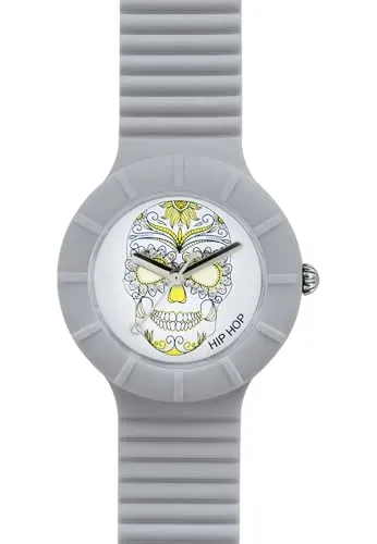 Hip Hop Hero 32 HWU0471 orologio donna silicone grigio skull