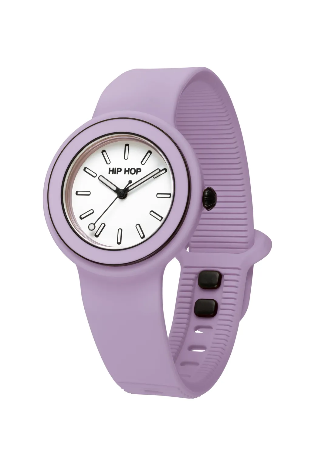 Hip Hop Hero.Dot Bezel orologio donna giallo 34 mm