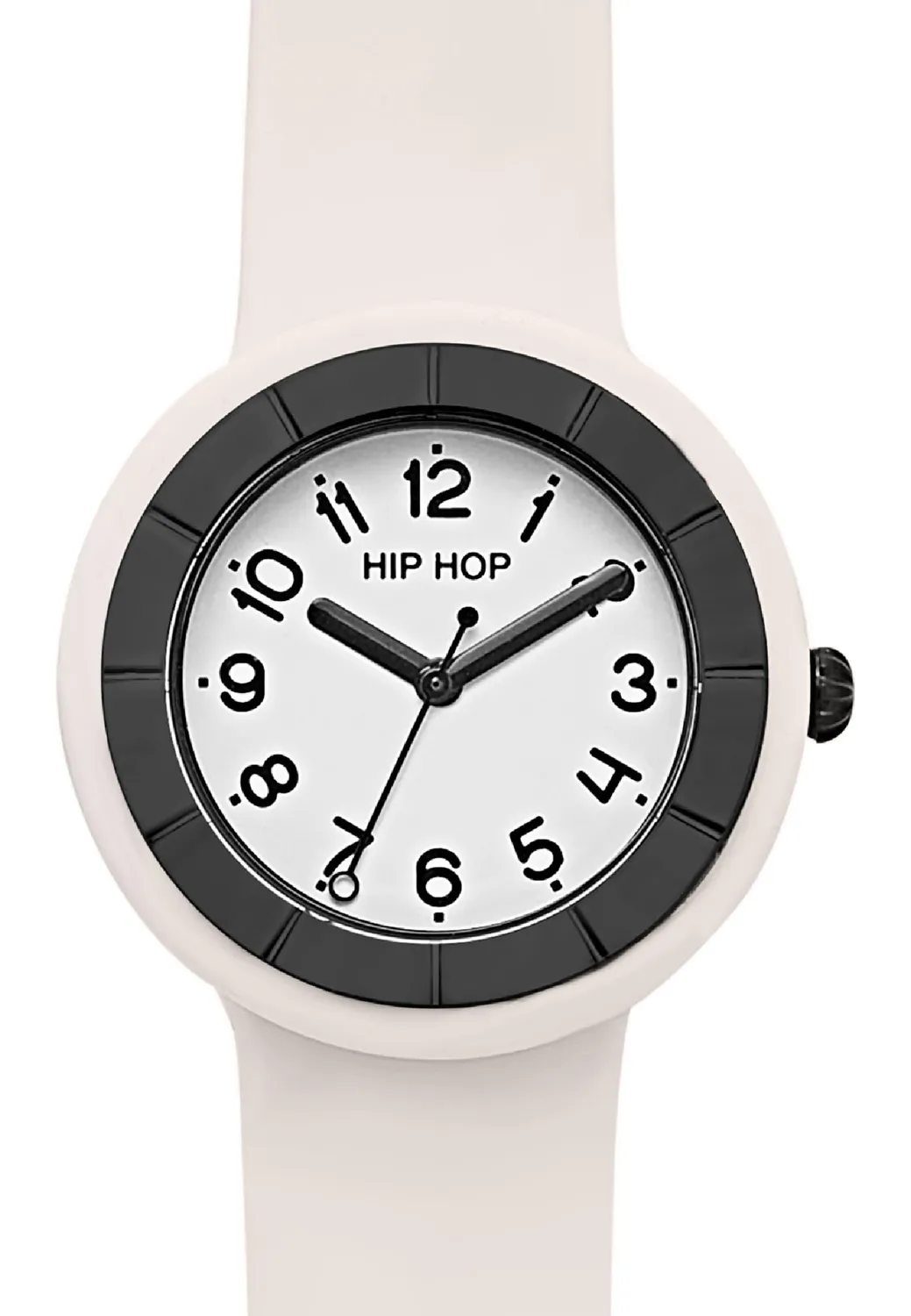 Hip Hop Hero.Dot Yang orologio donna beige silicone 34 mm
