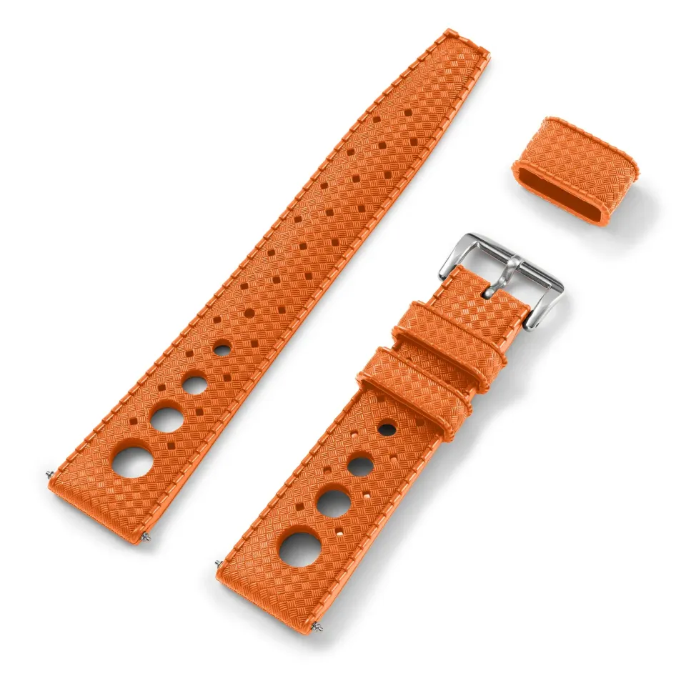 H.G.P. Tropic Rally cinturino arancione 20 mm acciaio