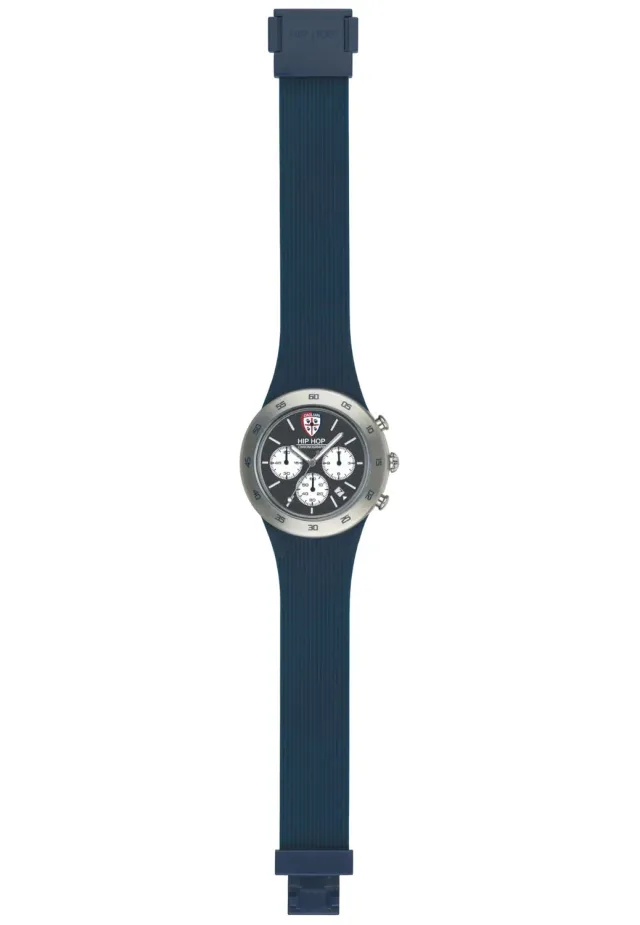 Hip Hop X Man orologio uomo 42 mm silicone tagliabile