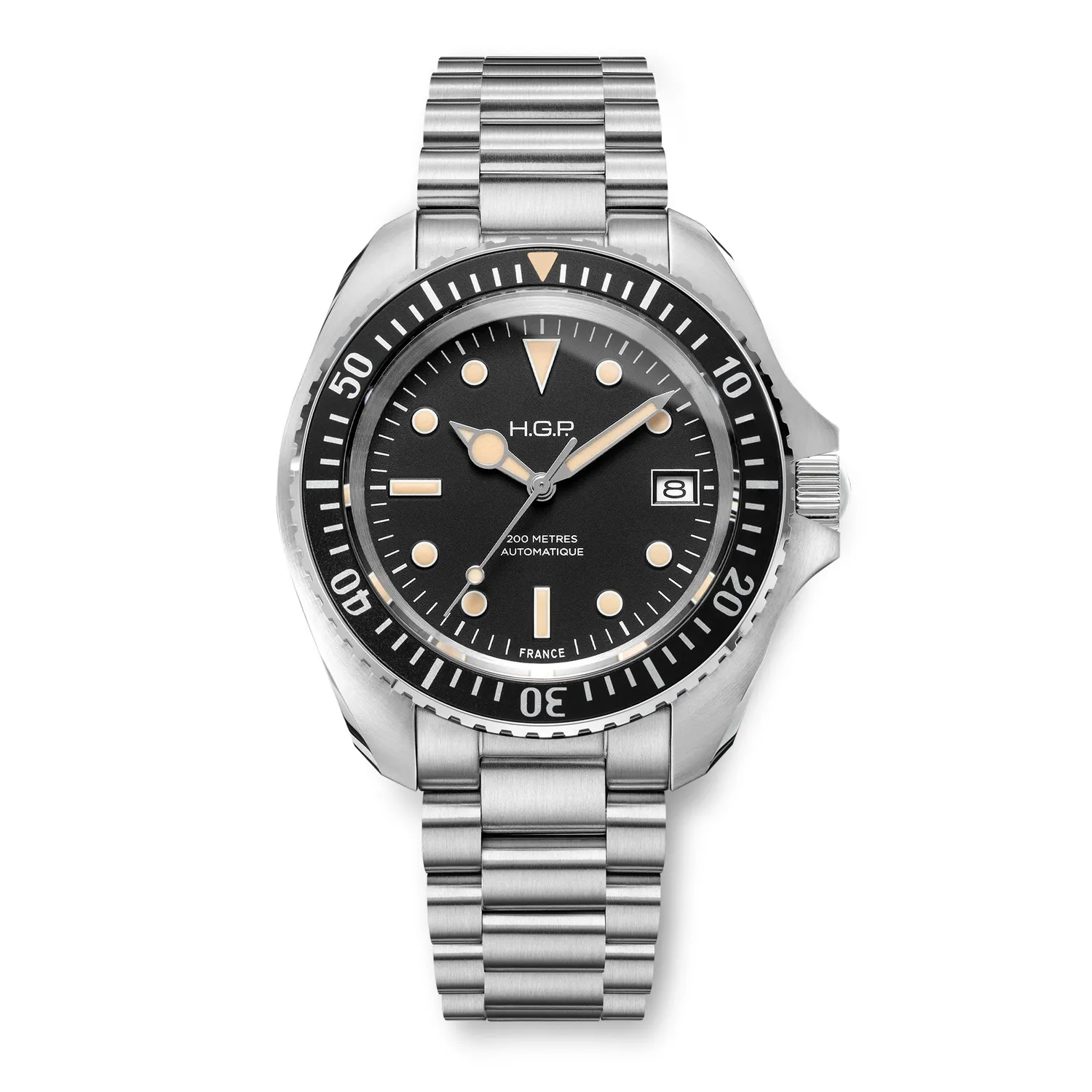 H.G.P. Diver 200M Automatic orologio 42 mm nero