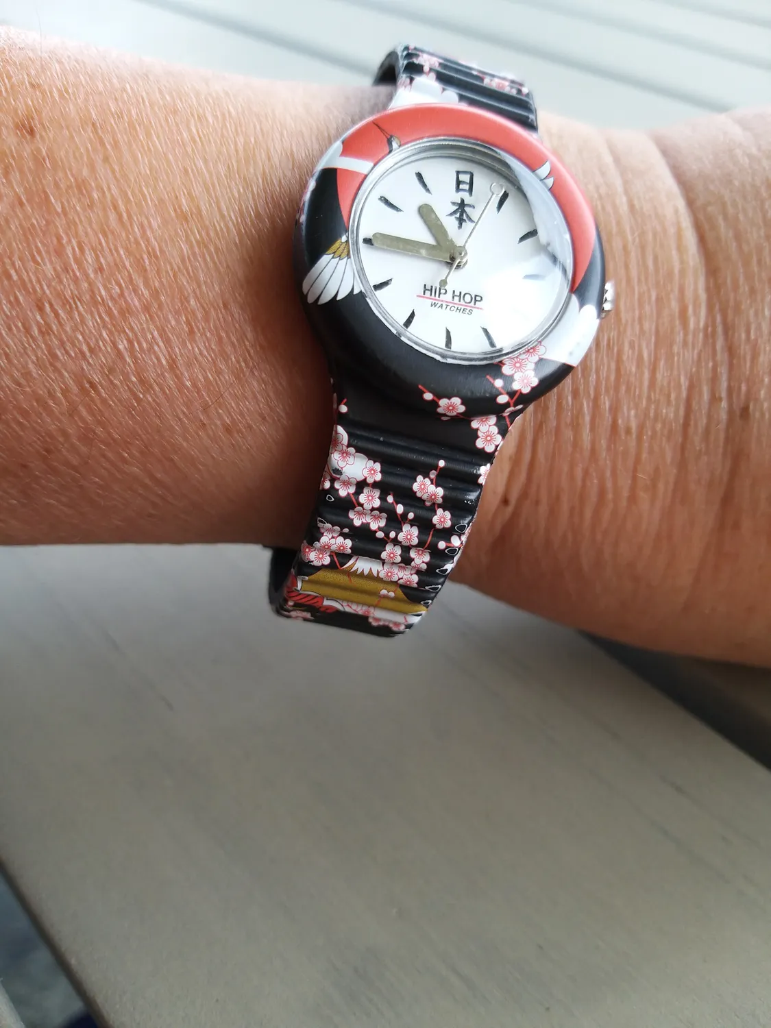 Hip Hop I Love Japan Omamori orologio donna silicone