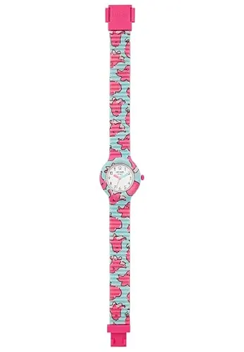 Hip Hop Kids Fun HWU1155 orologio bambina bianco tessuto