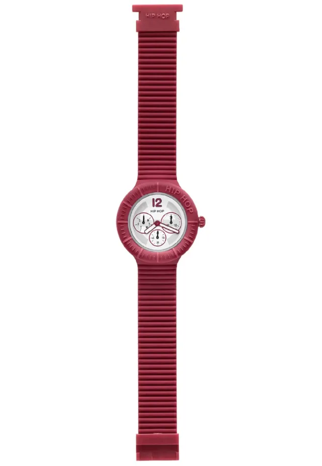 Hip Hop X Man HWU0175 orologio uomo bianco rosso