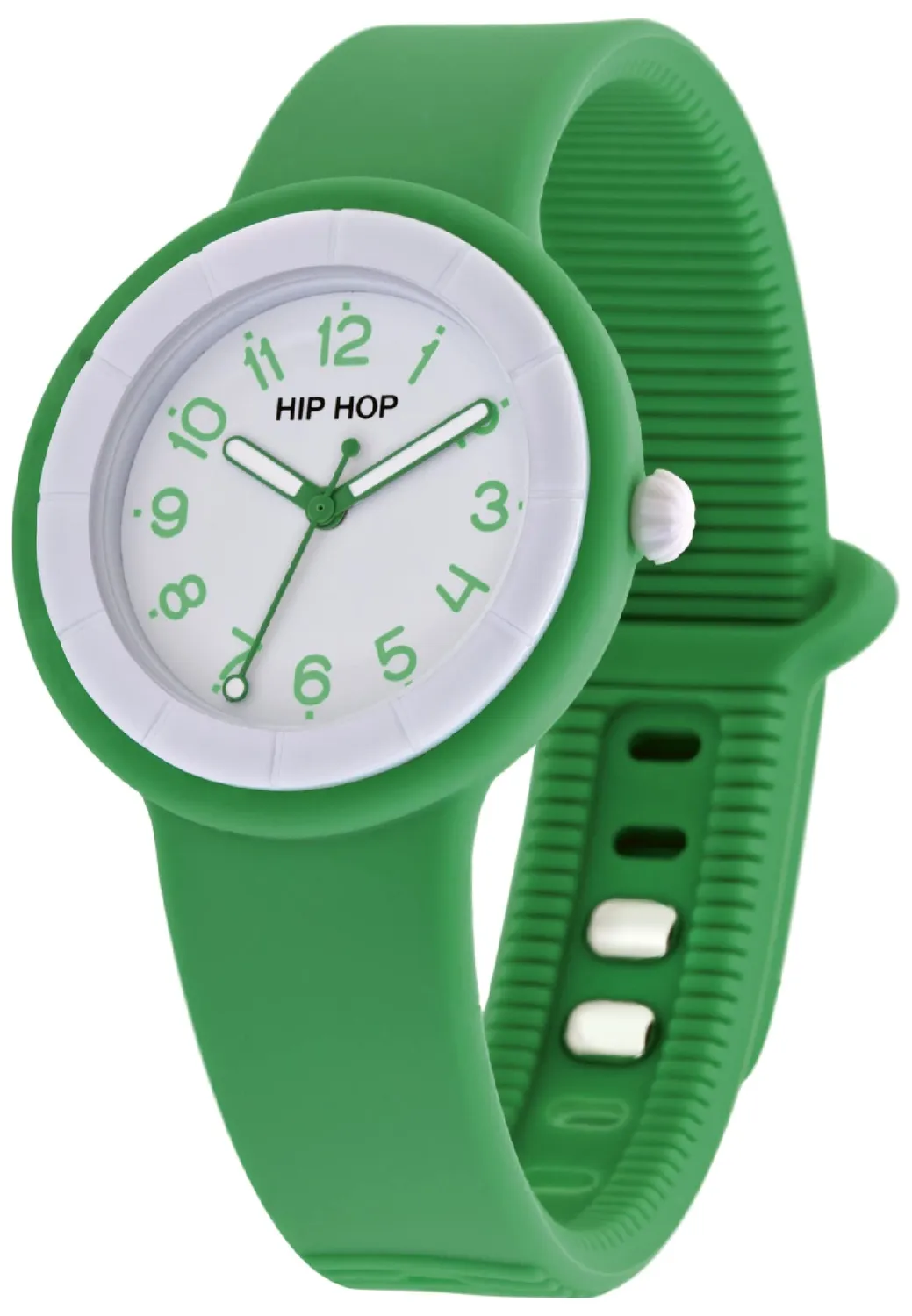 Hip Hop Hero.Dot Green Planet orologio donna verde 34 mm