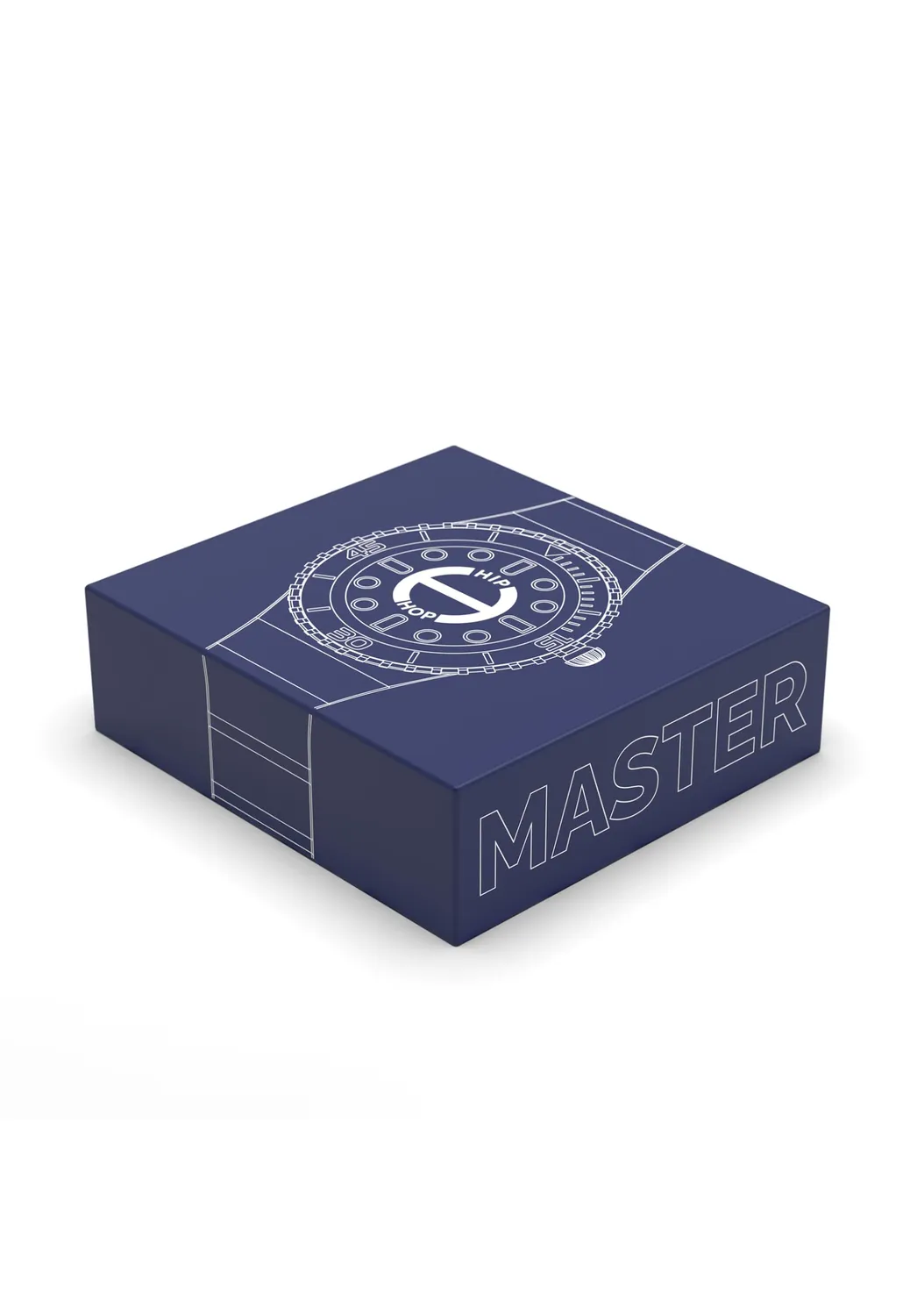 Hip Hop Master 40 orologio uomo 41 mm 2 cinturini silicone