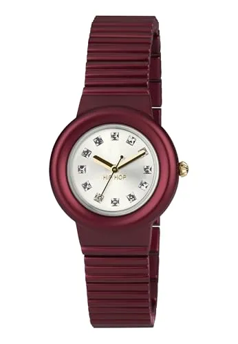 Hip Hop Hero 32 orologio donna aluminium bracciale plastica