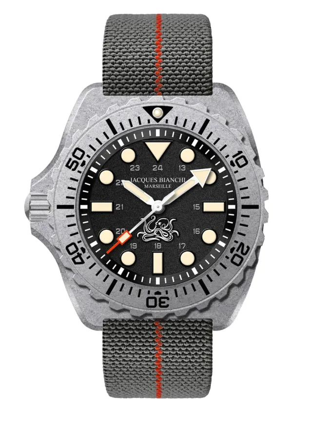 Jacques Bianchi JB300 Poulpro orologio sub titanio